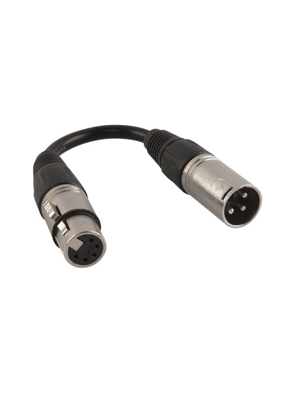 Chauvet DMX-5F 3M DMX Cable-accessories-Chauvet- Hermes Music