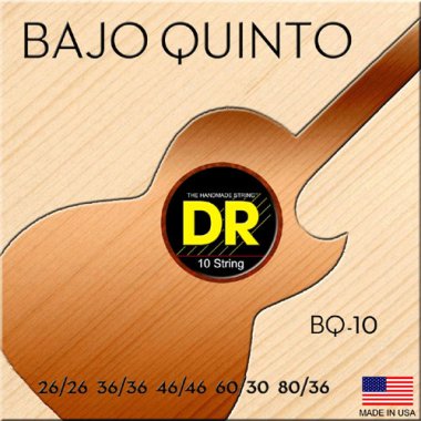 Dr String BQ-10 Bajo Quinto 10 String Set-accessories-Dr Strings- Hermes Music