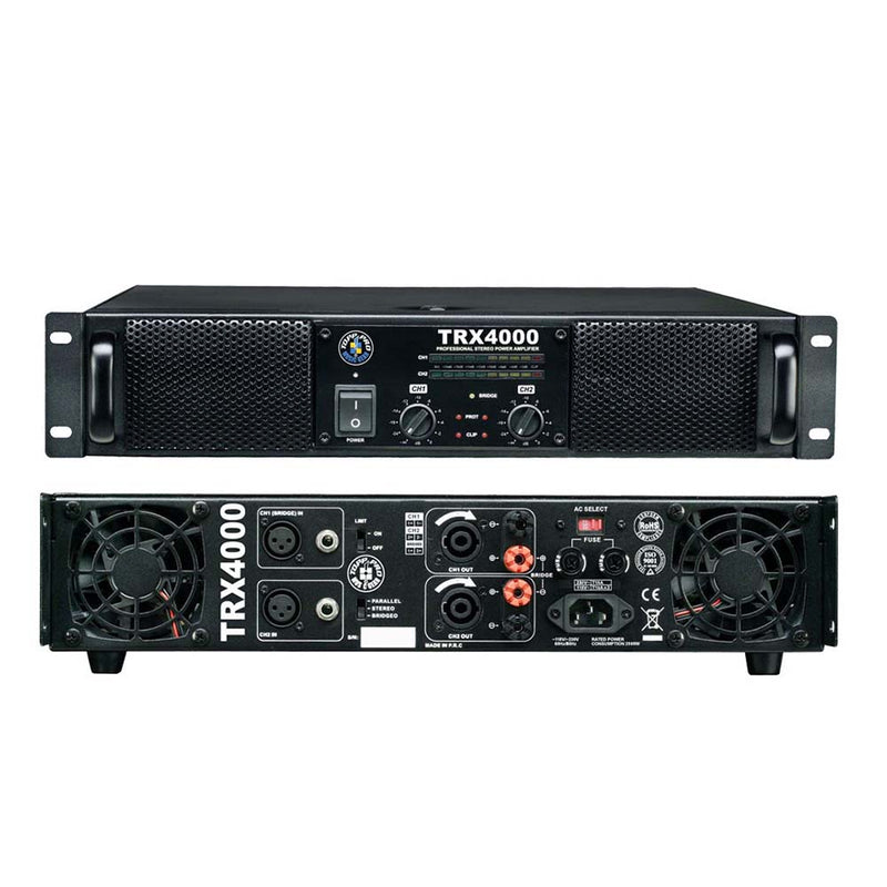 Topp Pro TRX 4000 Power Amplifier 2 Channel-amplifier-Topp Pro- Hermes Music