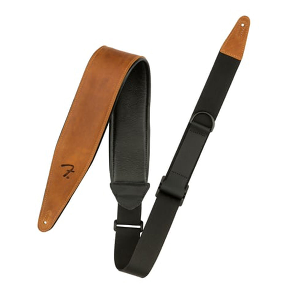 Fender Right Height Leather Strap-accessories-Fender-Hermes Music