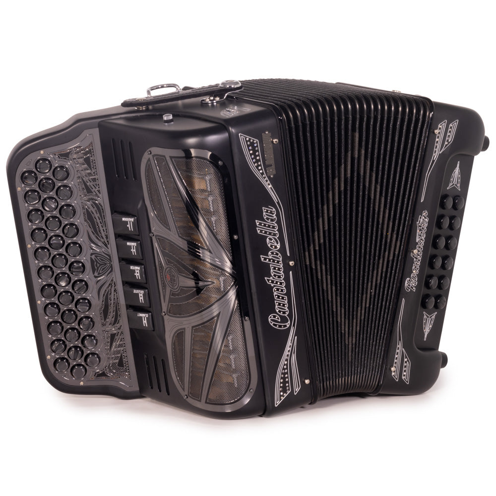 Cantabella Roadmaster Ultra Compact Accordion 5 Switch FBE Special Edition Blackout-Accordions & Concertinas-Cantabella-Hermes Music