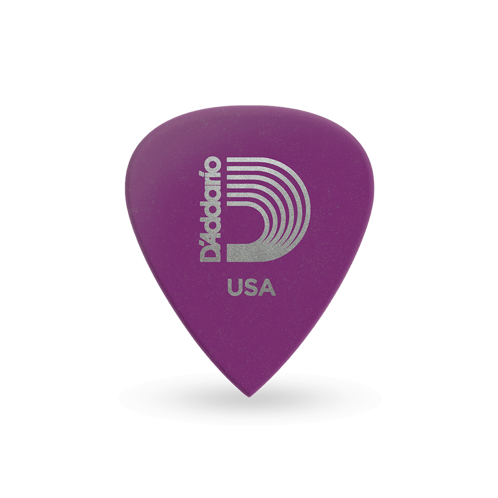 D'Addario Duralin Heavy Gauge Purple Guitar Picks 1.2mm