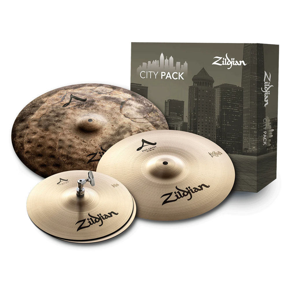 Zildjian ACITYP248 A Zildjian City Cymbal Pack-cymbals-Zildjian-Hermes Music