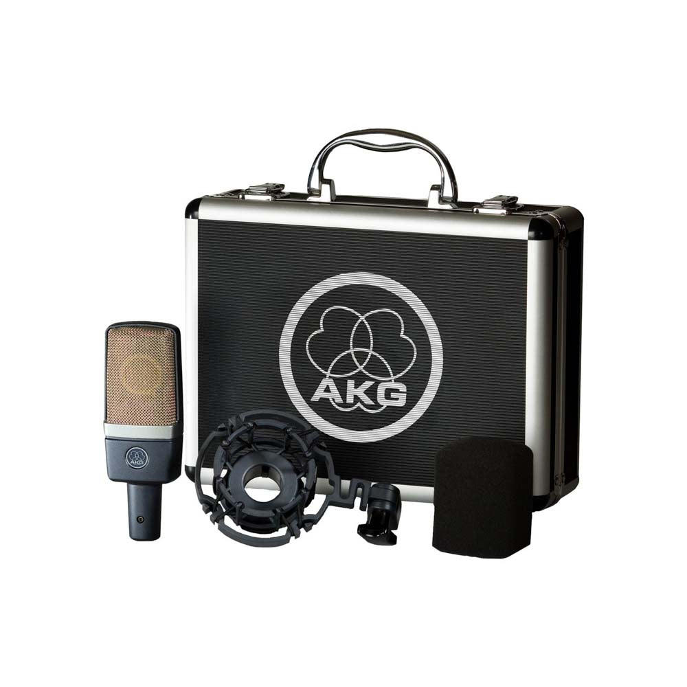 AKG C214 Professional Condenser Microphone-microphone-AKG- Hermes Music