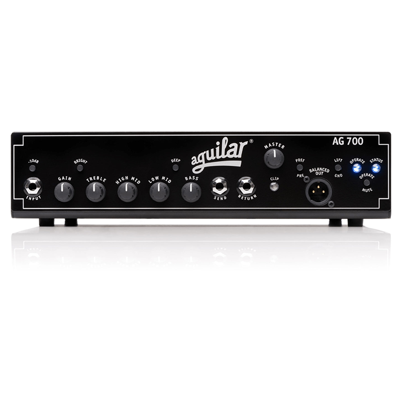 Aguilar AG700 Super Light Amp Head-amplifier-Aguilar- Hermes Music