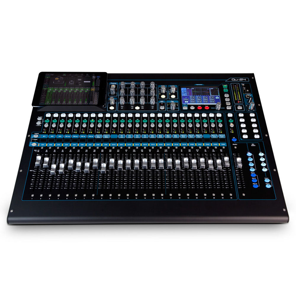 Allen & Heath AH-QU-24C 30 In / 24 Out Digital Mixer-mixer-Allen & Heath- Hermes Music