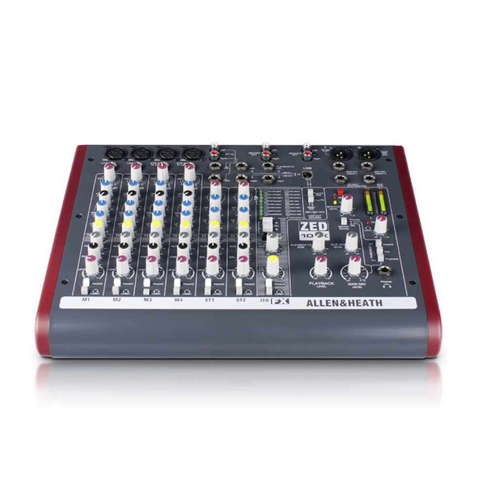 Allen & Heath AH-ZED10FX Mixer with FX-mixer-Allen & Heath- Hermes Music