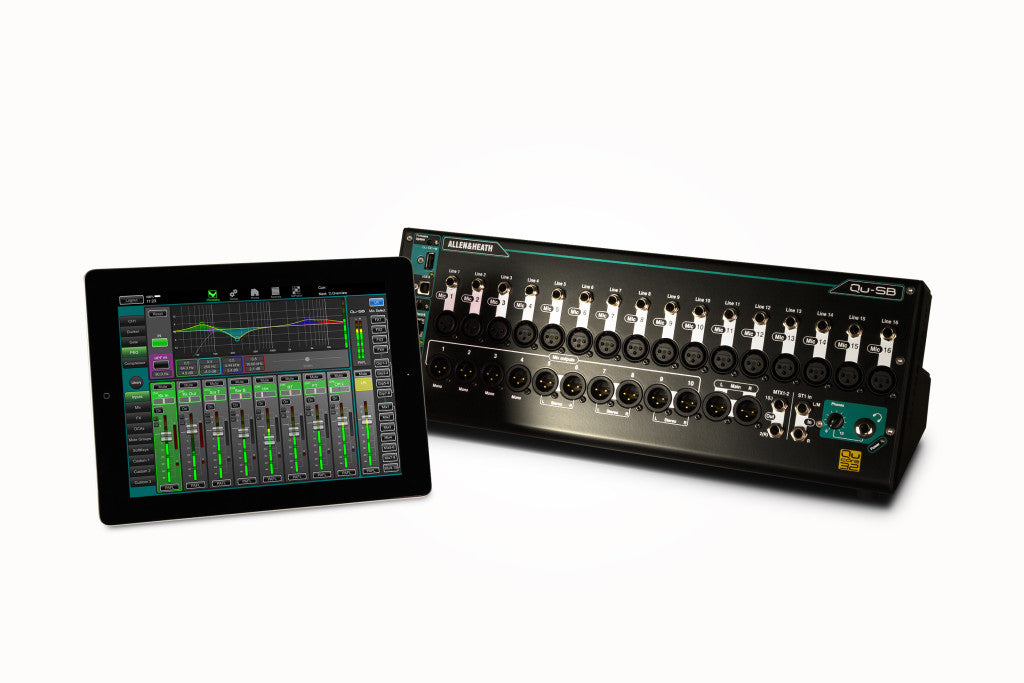 Allen & Heath Qu-SB 16-channel Portable Digital Mixer-mixer-Allen & Heath- Hermes Music