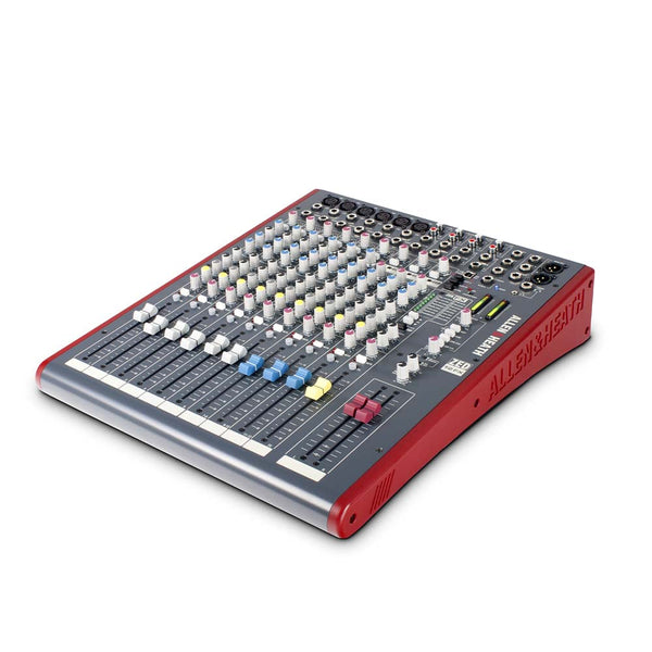 Allen & Heath ZED-12FX 12-channel Mixer with USB Audio Interface and Effects-mixer-Allen & Heath- Hermes Music