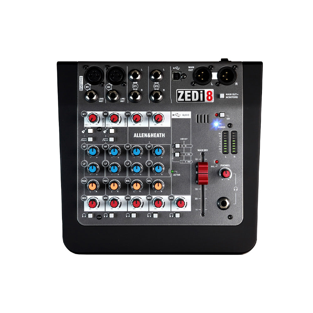 Allen & Heath ZEDi-8-mixer-Allen & Heath- Hermes Music