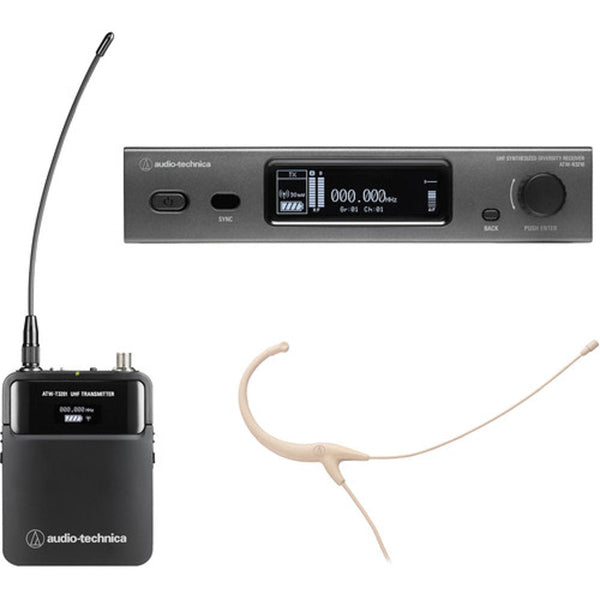 Audio-Technica 3000 Wireless Mic. System with Headworn Mic.-microphone-Audio Technica- Hermes Music
