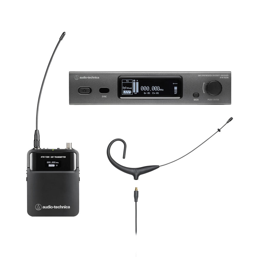 Audio-Technica 3000 Wireless Omni Earset Microphone System-microphone-Audio Technica- Hermes Music