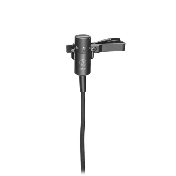 Audio Technica AT831R Cardioid Condenser Lavalier Microphone-microphone-Audio Technica- Hermes Music