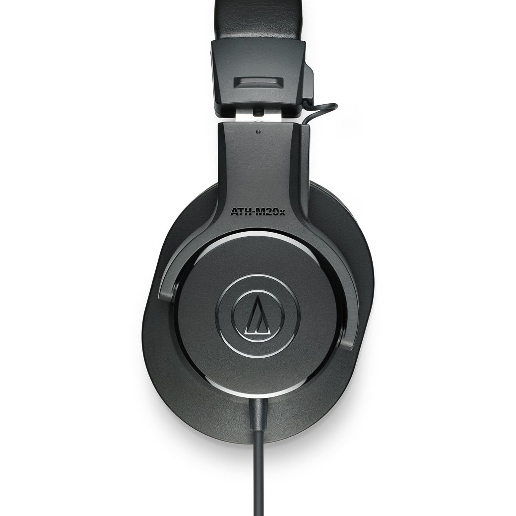 Audio Technica ATH-M20X Closed-Back Dynamic Monitor Headphones-headphones-Audio Technica- Hermes Music