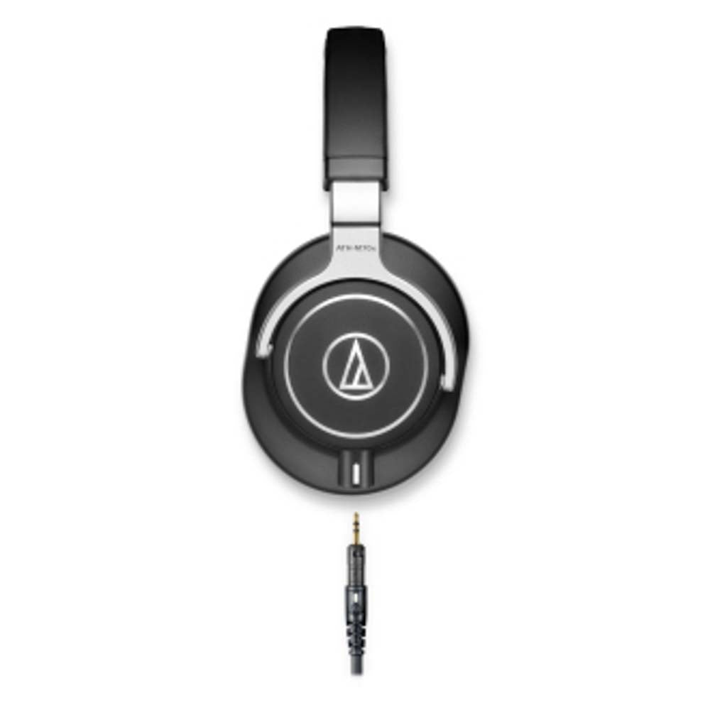 Audio Technica ATH-M70X Professional Monitor Headphones - Black-headphones-Audio Technica- Hermes Music