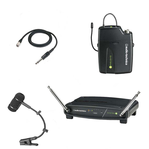 Audio Technica System 901 Transmitter and Bodypack with Pro 35cW-microphone-Audio Technica- Hermes Music