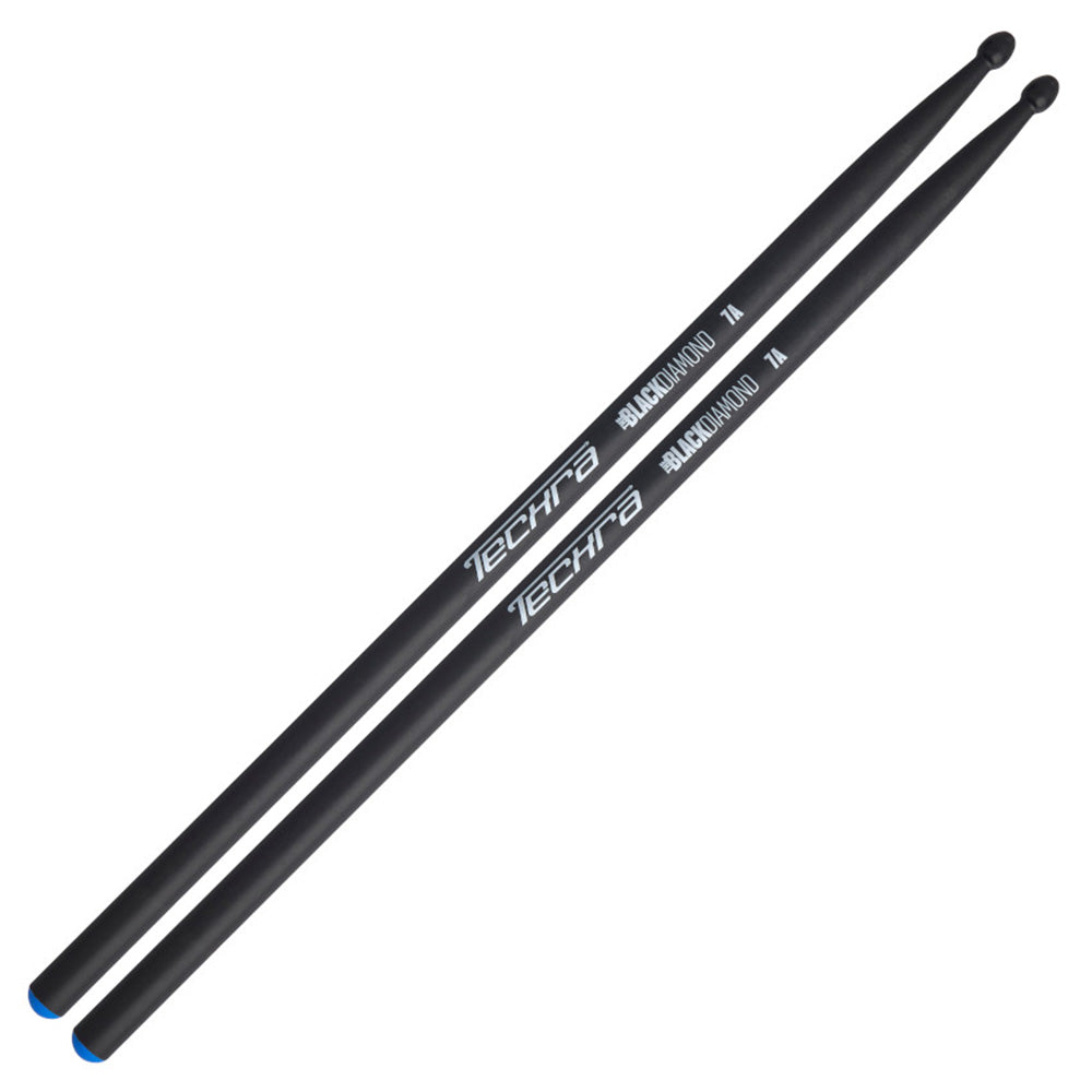 Techra BD7A Pairs The Black Diamond 7A-drum sticks-Techra-Hermes Music