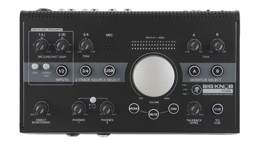 Mackie BIG KNOB STUDIO Monitor Controller & Interface-Mackie-Hermes Music