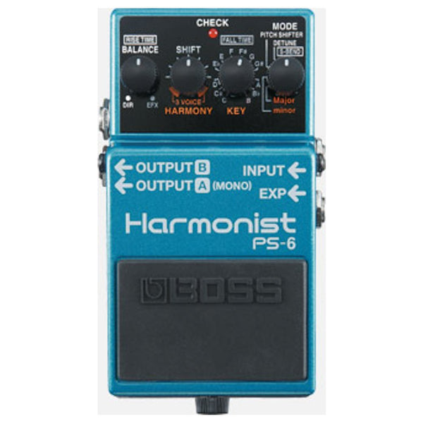BOSS Harmonist PS-6 Guitar Effects Pedal-pedal-Boss- Hermes Music