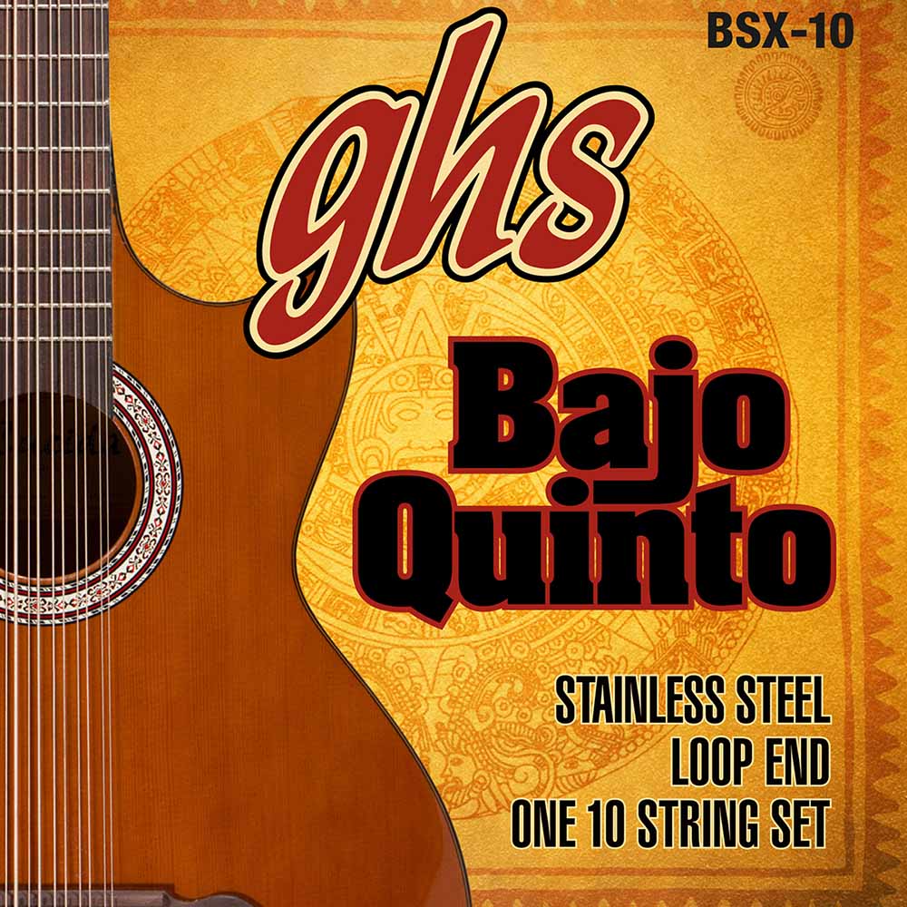 GHS Strings for Bajo Quinto BSX-10-accessories-GHS Strings-Hermes Music