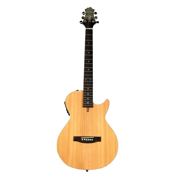 Babilon Lombard Acoustic-Electric Guitar Natural Steel Strings-guitar-Babilon- Hermes Music