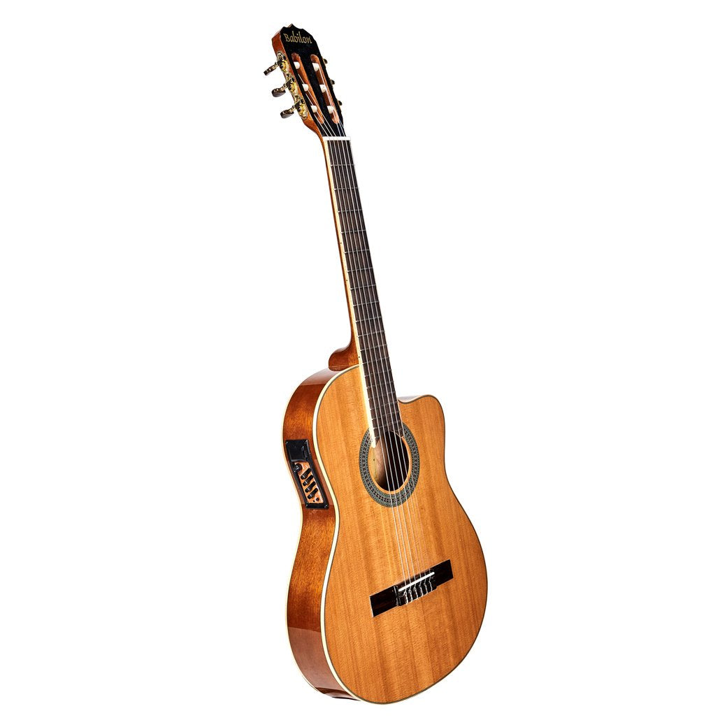 Babilon Malaga Electro-Acoustic Guitar Natural-guitar-Babilon- Hermes Music