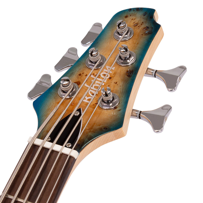 Babilon Master V Five Strings Electric Bass in Blue