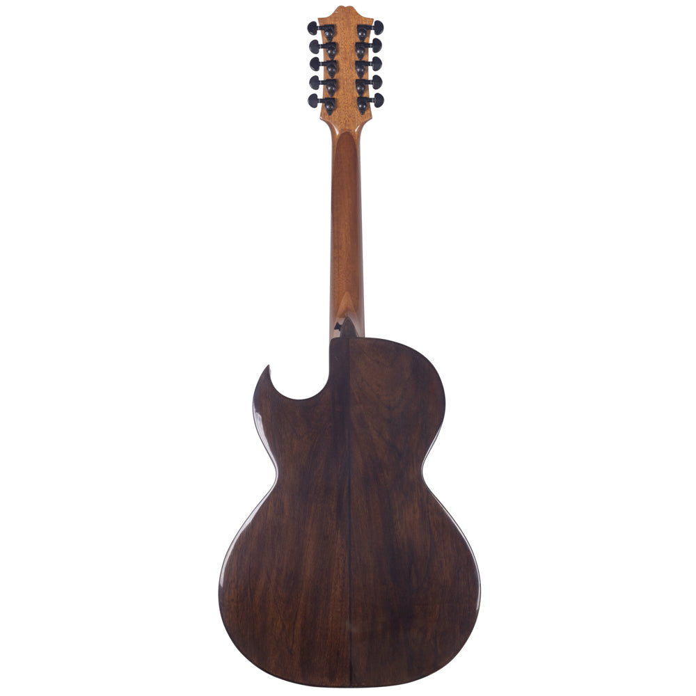 Cantabella Bajo Quinto Cedar Wood Black Machinery Gray Mica with Case Bundle-bajo quinto-Cantabella- Hermes Music