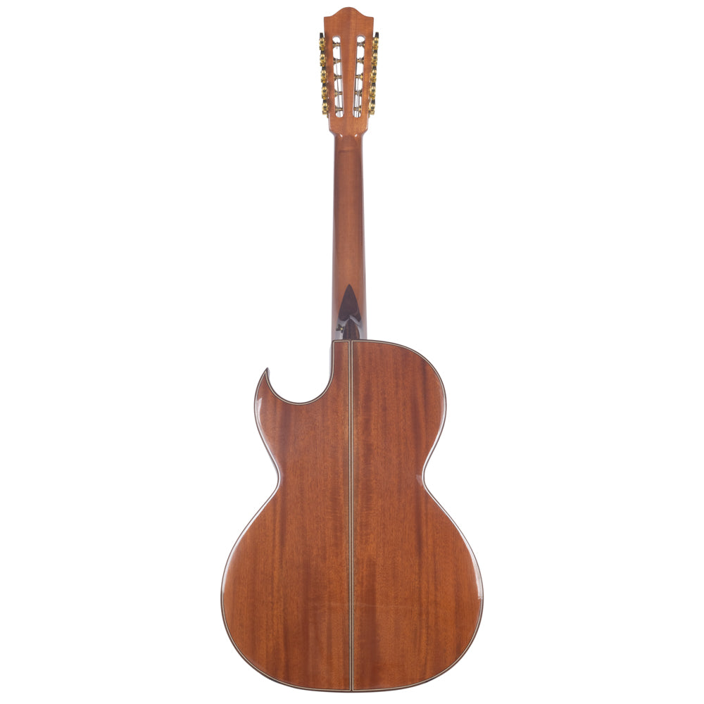 Cantabella Bajo Quinto Cedar Wood, Filleted, Sunburst, Black Mica with Accessories-Bajo Quinto-Cantabella- Hermes Music