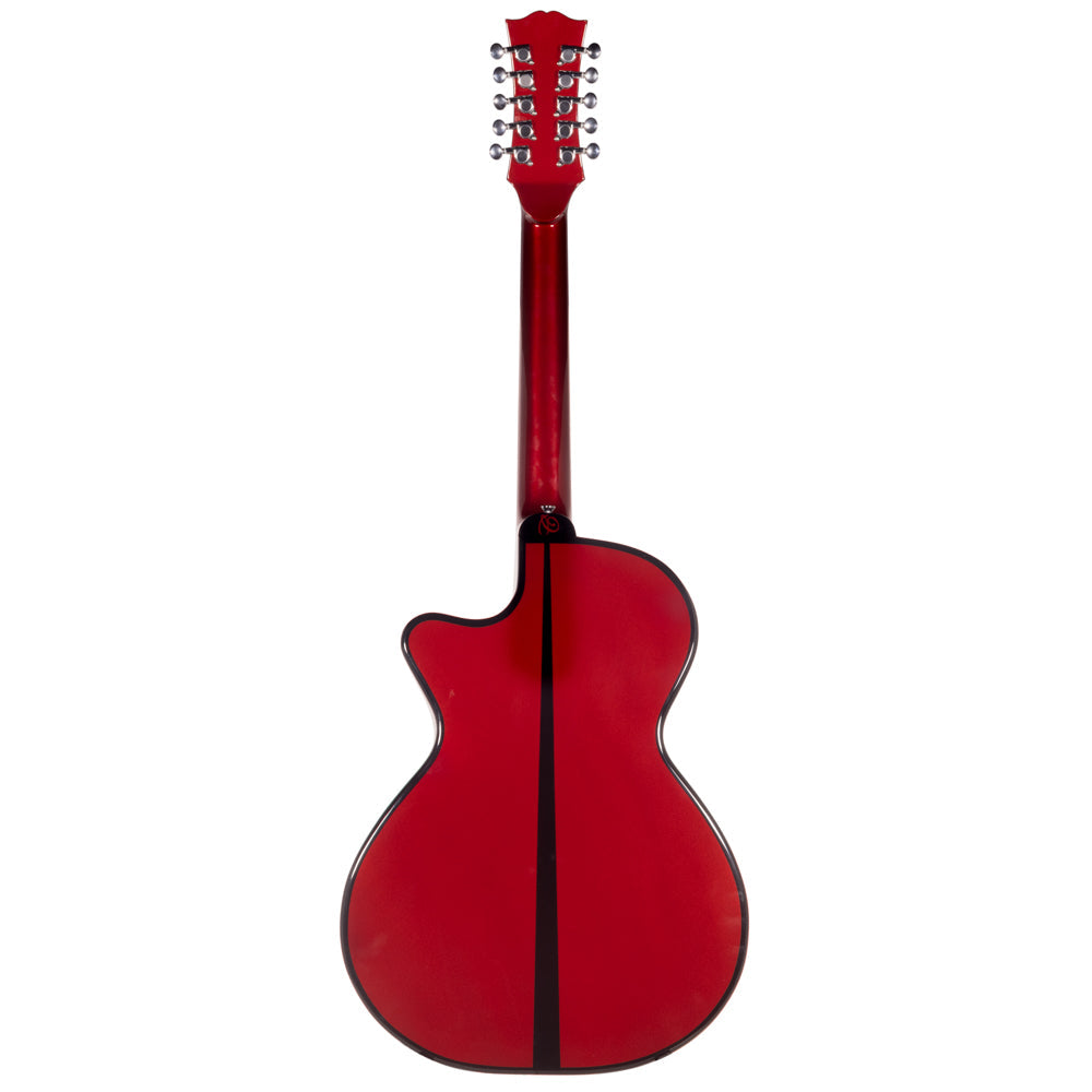 Cantabella Bajo Quinto Maple Wood in Red-Cantabella- Hermes Music