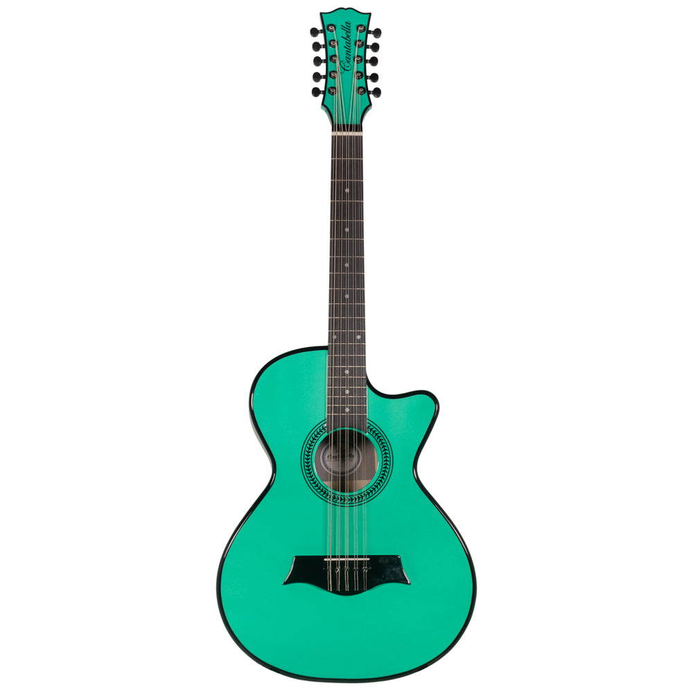 Cantabella Bajo Quinto Maple Wood in Sea Green-Cantabella- Hermes Music