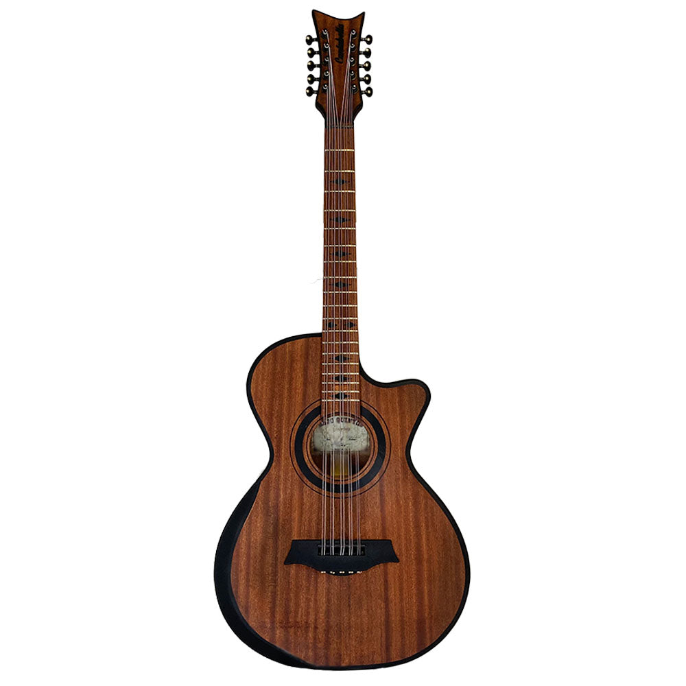 Cantabella Bajo Quinto Sapele Wood Matte Brown-bajo quinto-Cantabella- Hermes Music