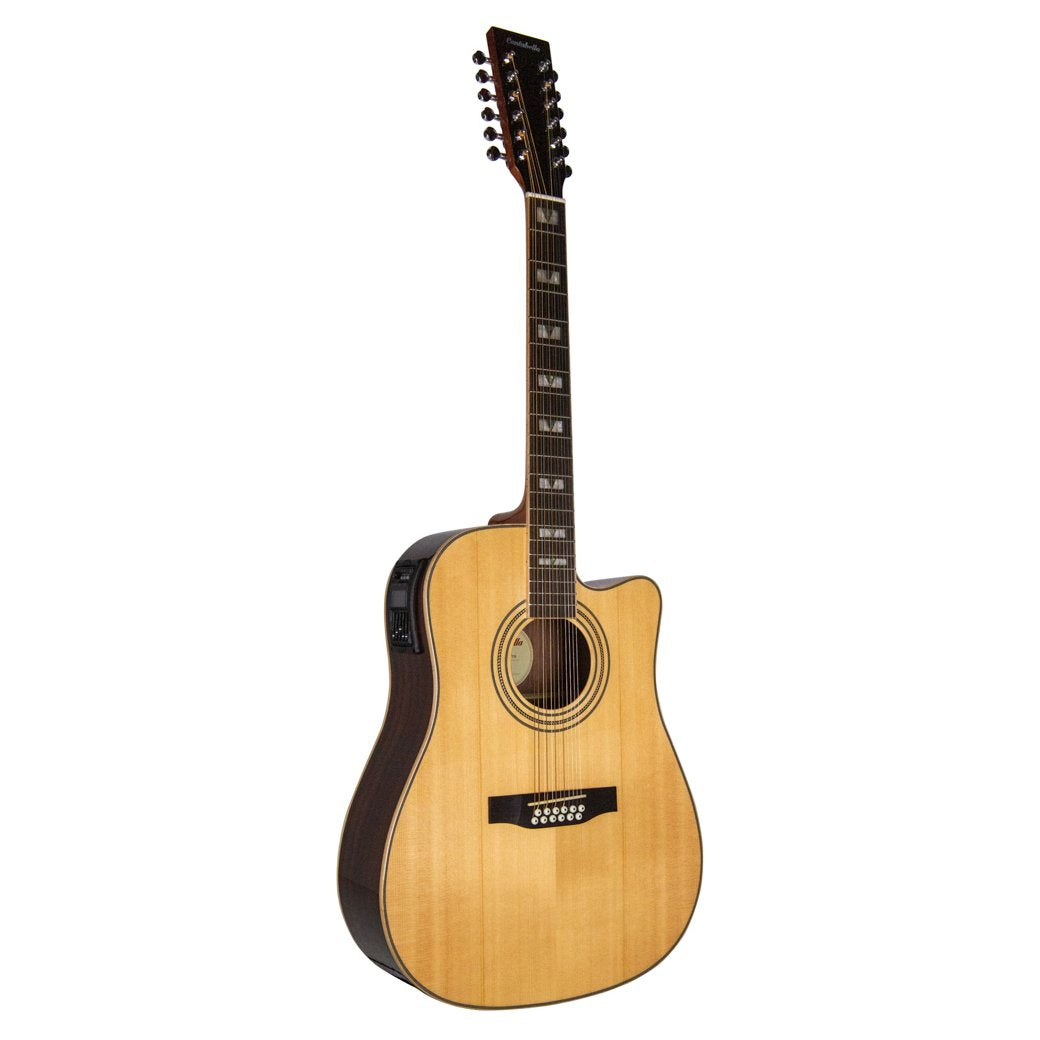 Cantabella D’ La Sierra 12 String Acoustic-Electric Guitar-guitar-Cantabella- Hermes Music