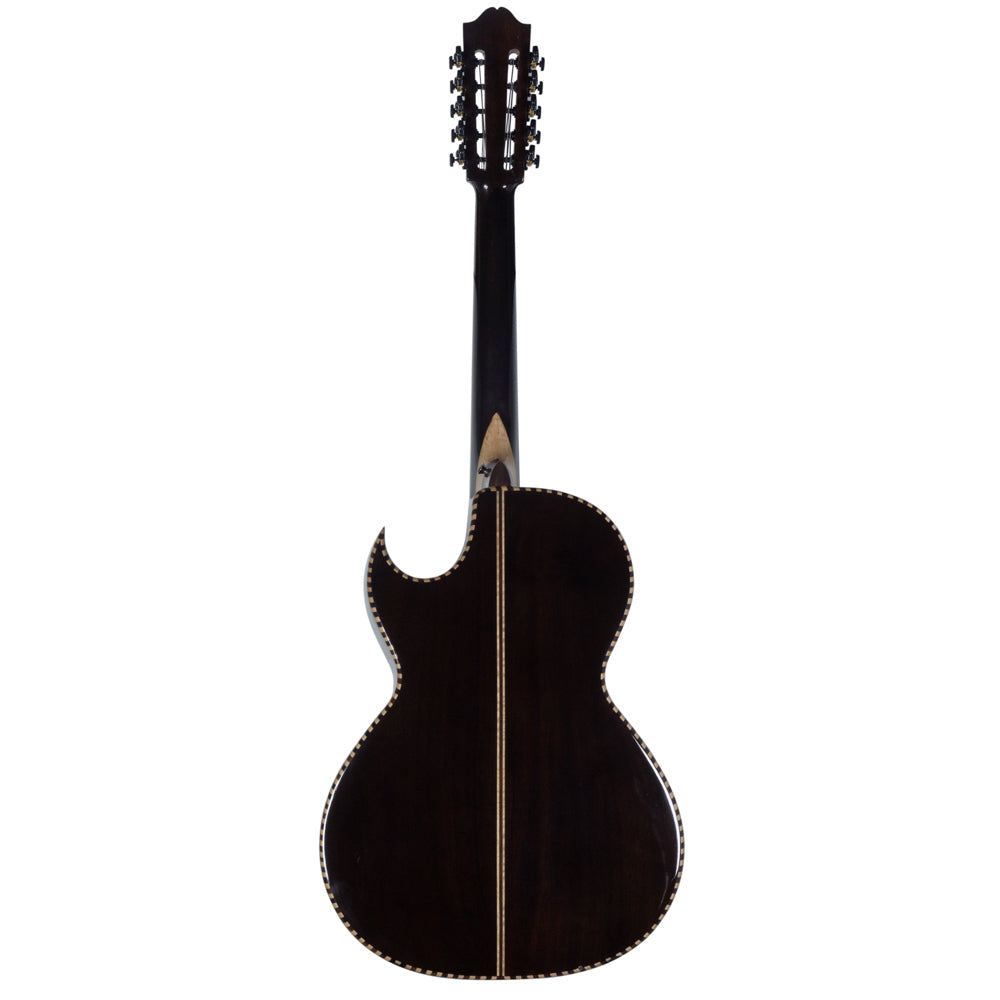 Cascabel Bajo Quinto Natural Brown Wood-Bajo Quinto-Cascabel- Hermes Music