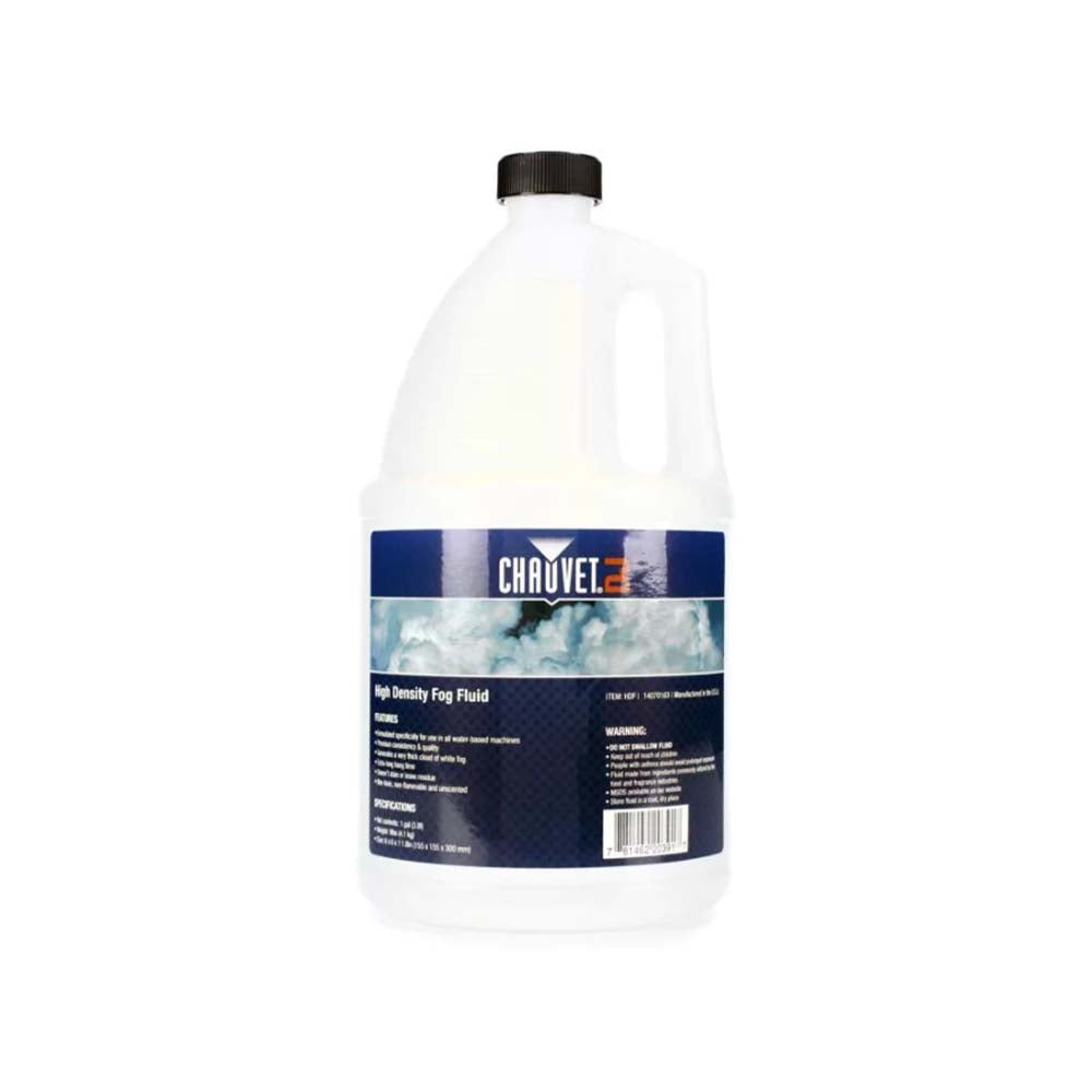 Chauvet DJ HDF High Density Fog Fluid 1 Gallon-lighting-Chauvet- Hermes Music