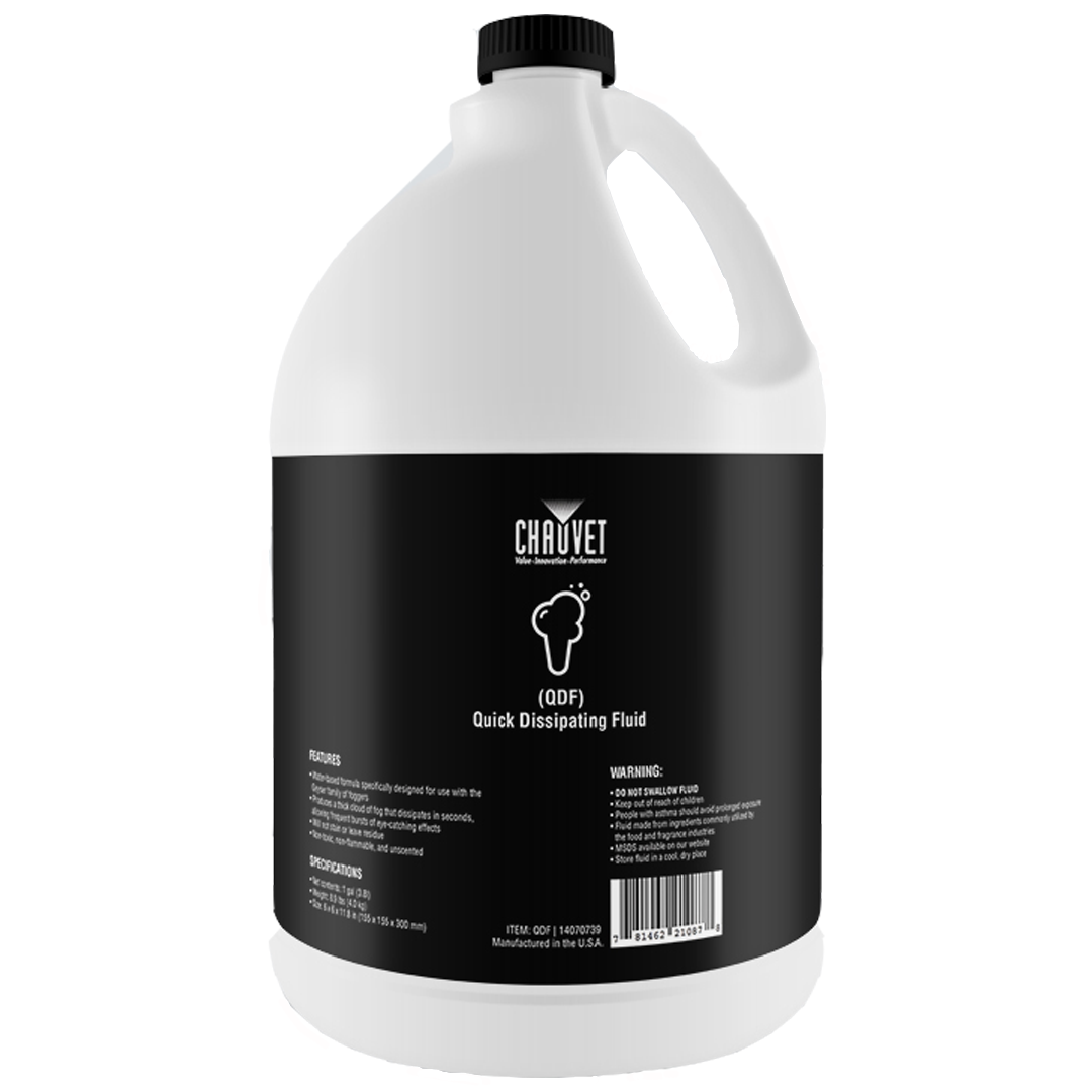 Chauvet QDF Quick Dissipating Fog Fluid-accessories-Chauvet- Hermes Music