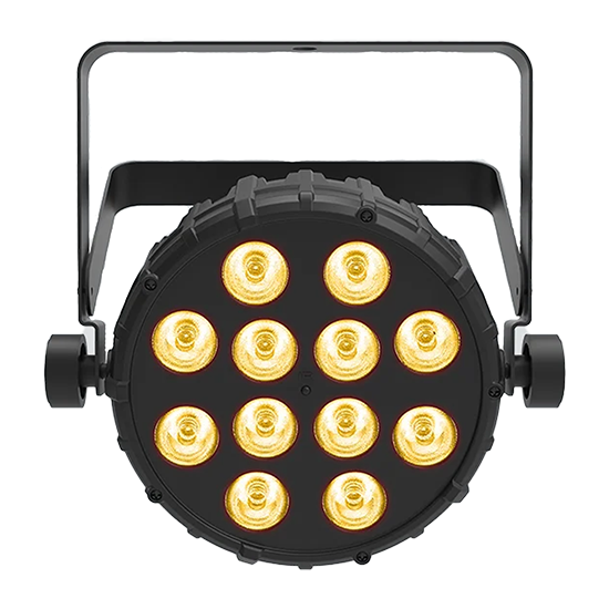 Chauvet Slimpar Q12BT Quad-Color LED PAR-Style Lighting Fixture-lighting-Chauvet- Hermes Music