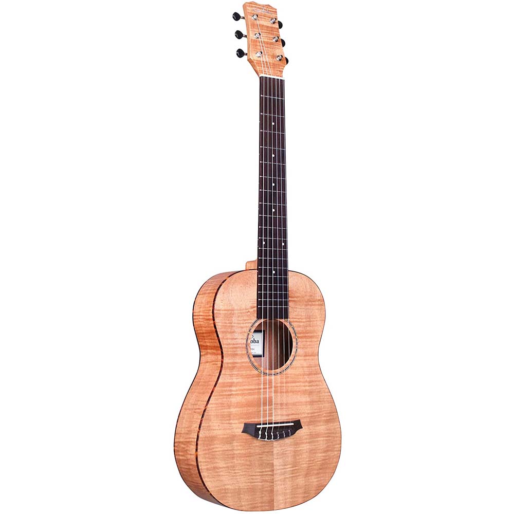 Cordoba Mini II FMH, Flamed Mahogany, Small Body, Nylon String Guitar-guitar-Cordoba- Hermes Music