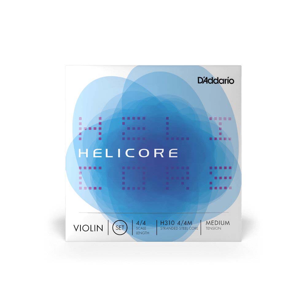 D'Addario H310 4/4M Helicore Violin Strings-accessories-Daddario- Hermes Music