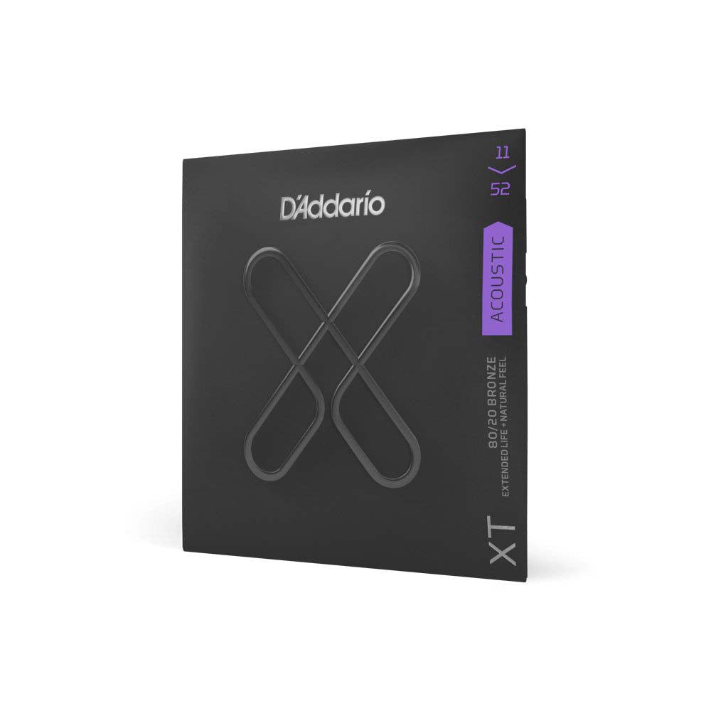 D'Addario XTABR1152 XT 80/20 Bronze Acoustic Guitar Strings-accessories-Daddario- Hermes Music