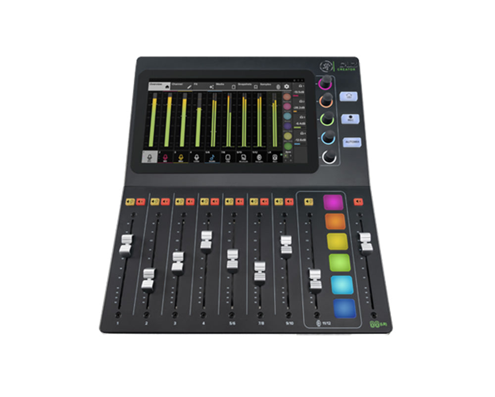 Mackie DLZ CREATOR XS Adaptive Digital Streaming Mixer-digital mixer-Mackie-Hermes Music