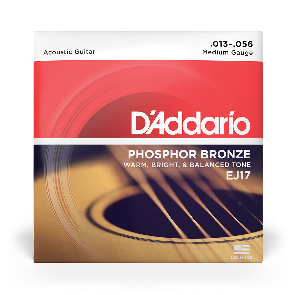 D'Addario EJ17 Phosphor Bronze Acoustic Guitar Strings