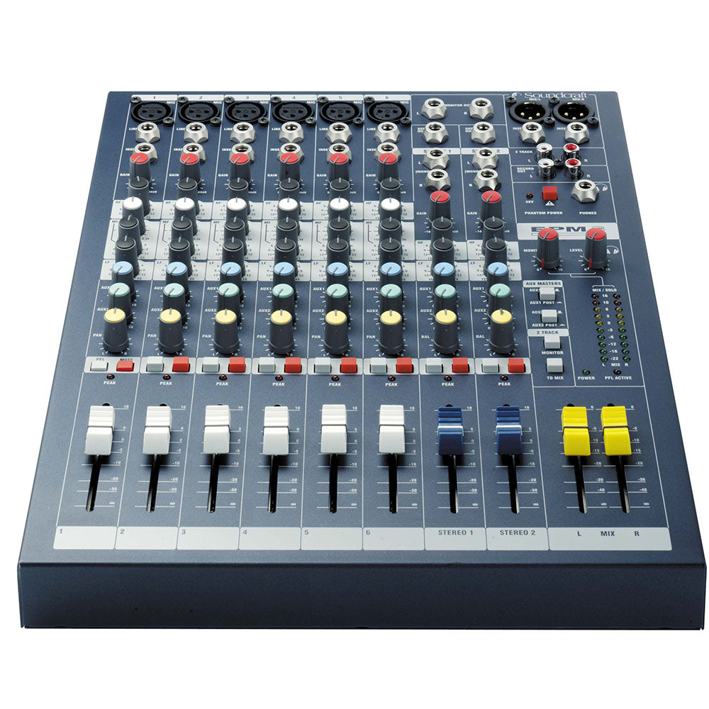 Soundcraft EPM 6-Channel Audio Mixer-Hermes Music-Hermes Music