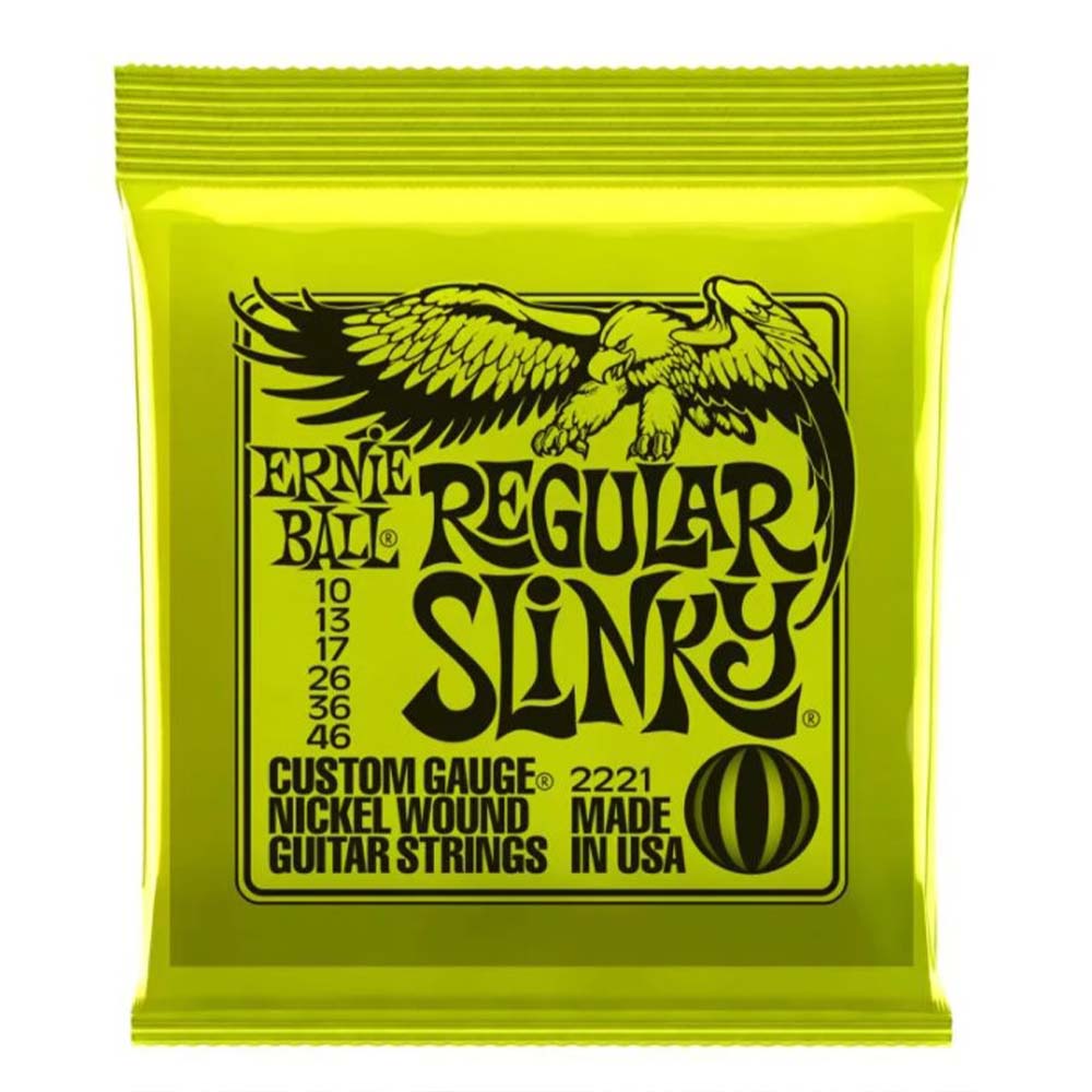 Ernie Ball 2221 Regular Slinky Nickel Wound Electric Guitar Strings-Guitar Accessories-Ernie Ball- Hermes Music