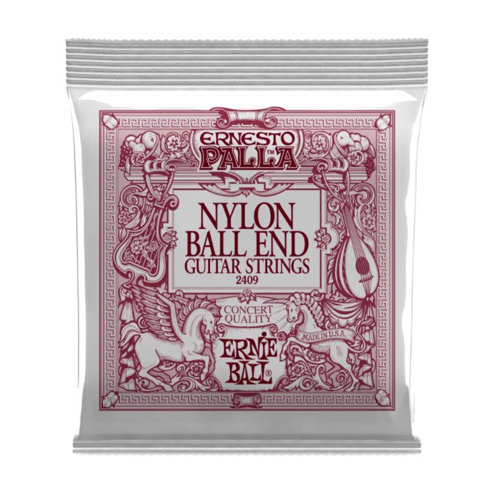 Ernie Ball 2409 Ernesto Palla Black & Gold Ball-End Guitar Strings-accessories-Ernie Ball- Hermes Music