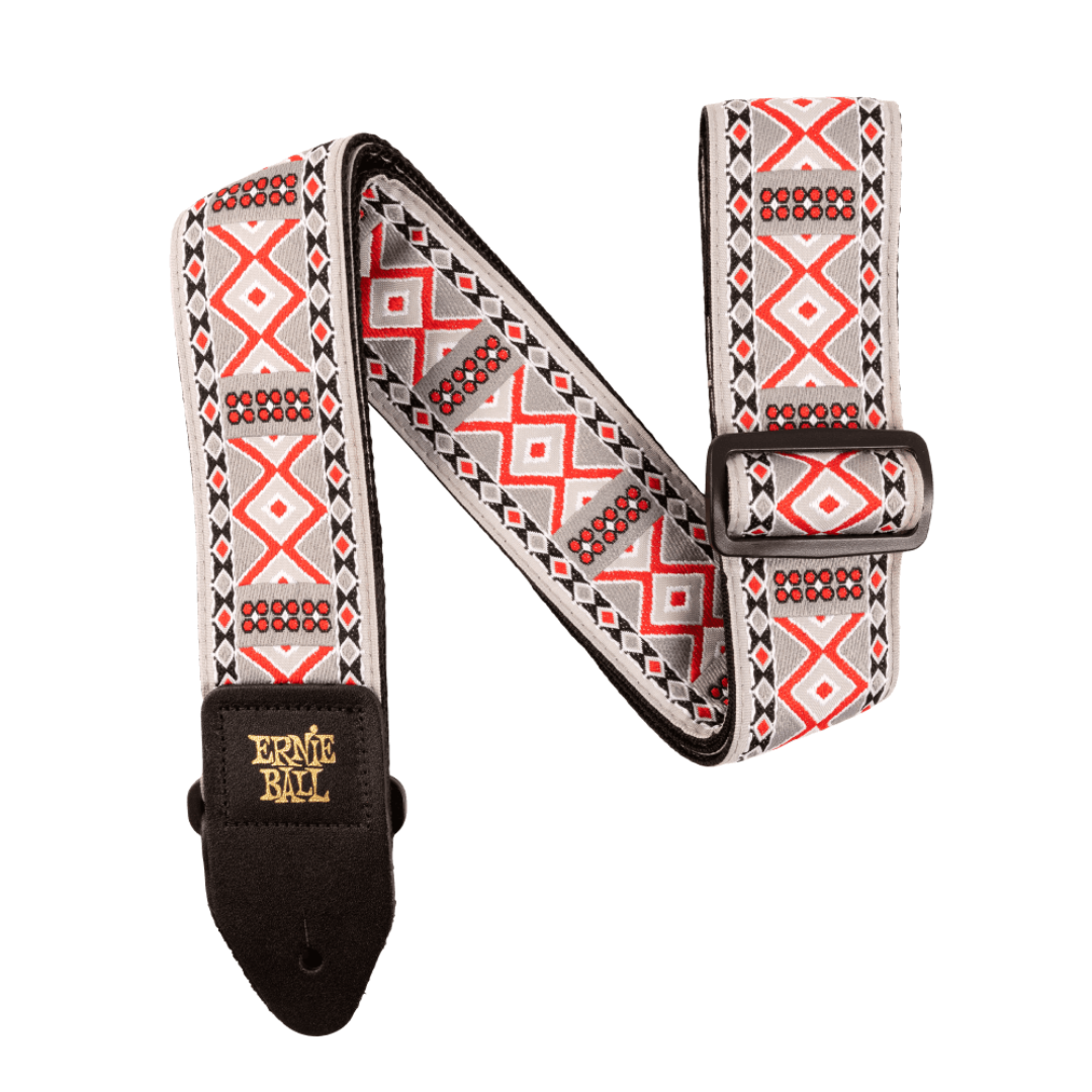 Ernie Ball P04697 Classic Jacquard Guitar Strap/Bass Strap - Casino Couture-Guitar Accessories-Ernie Ball- Hermes Music