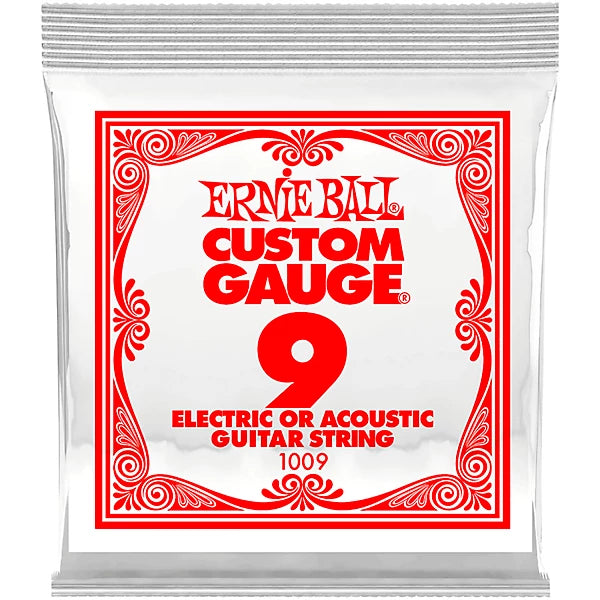 Ernie Ball PO1009 .009GA Single Electric Guitar String-Guitar Accessories-Ernie Ball- Hermes Music