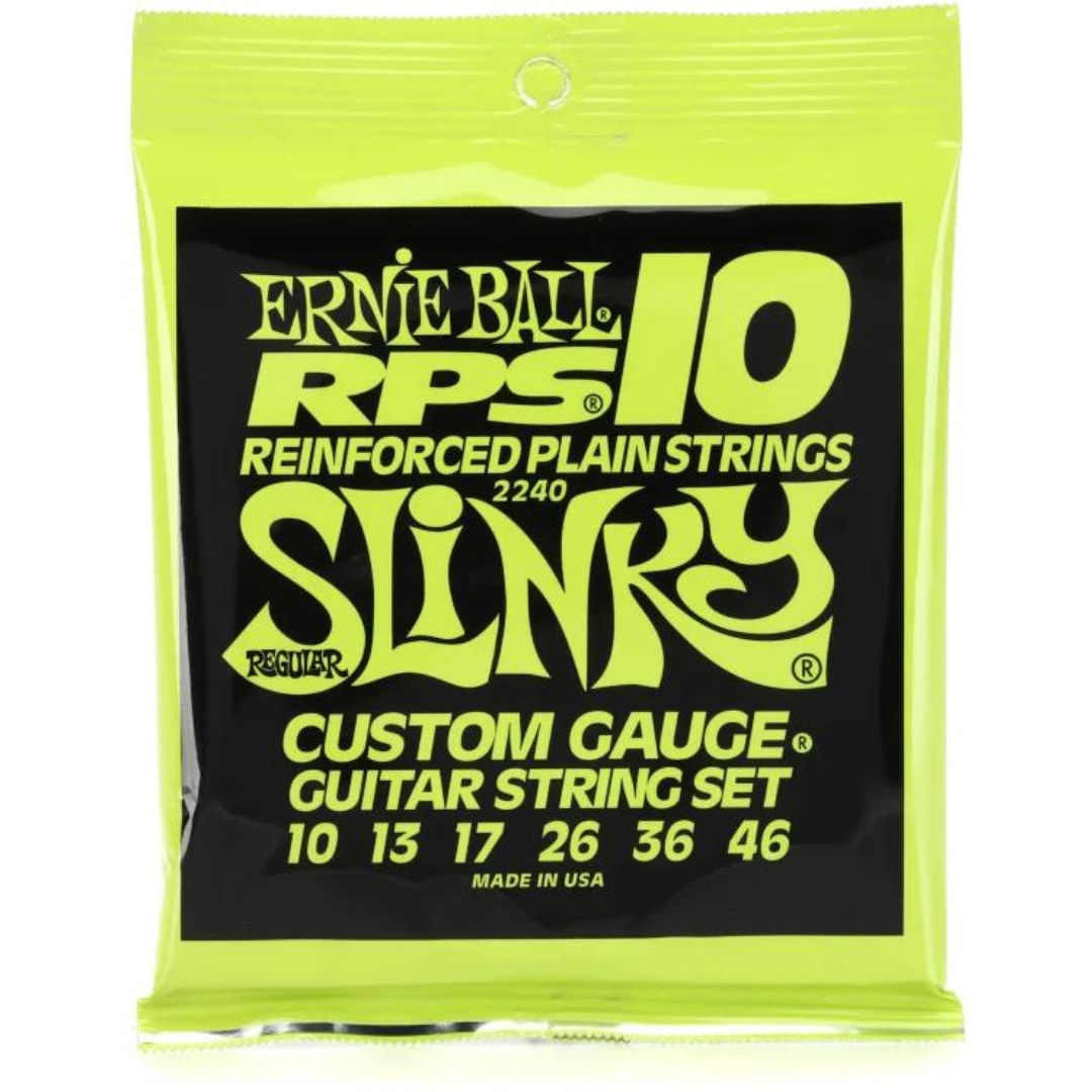 Ernie Ball PO2240 Regular Slinky RPS Nickel Wound Electric Guitar Strings - .010-.046-Guitar Accessories-Ernie Ball- Hermes Music