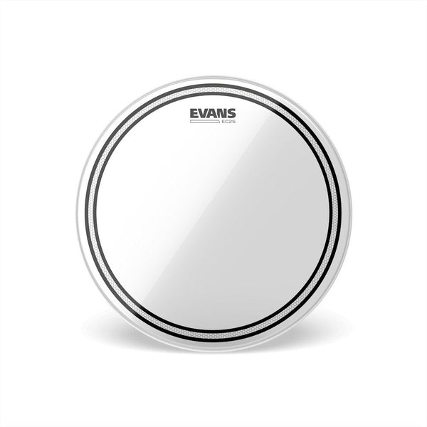 Evans TT12EC2S Clear Drumhead 12"-accessories-Evans- Hermes Music