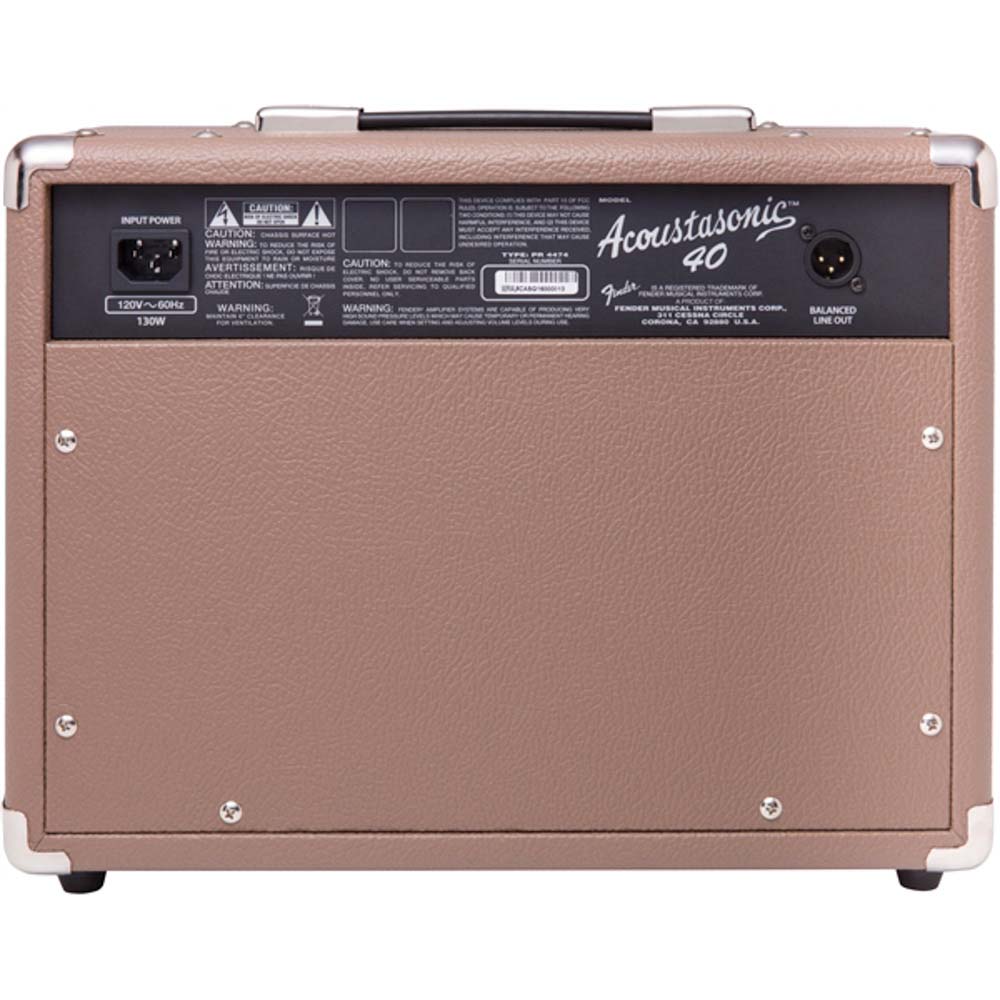 Fender Acoustasonic 40 - 40-watt Acoustic Amp-guitar amp-Fender- Hermes Music